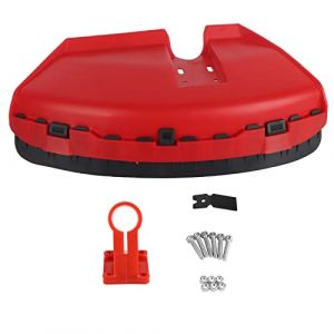 Carter Debroussailleuse Débroussailleuse en Plastique,26mm Capot De Protection pour Tondeuse à Gazon Cg520 430 pour Accessoires De Débroussailleuse (sunborui-EU, neuf)