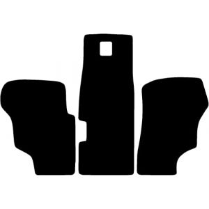 Kovvar Tapis de Sol Compatible avec Volkswagen Transporter T3 1979-1992 Correspondant &agrave; la Version: Avant | Plancher en Moquette | Qualit&eacute;: Comfort (Kovvar, neuf)