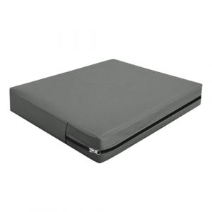 Housse Coussin Exterieur Impermeable, Housse Siège Canapé Protection Complète avec Fermeture Éclair, Amovibles Housse Assise Salon De Jardin Terrasse Caravane (Light Grey,60×60×10cm) (YUNDU, neuf)