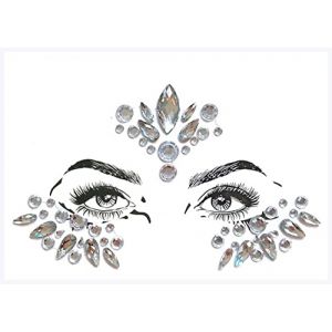 IDOTSEZU Autocollants Double paupi&egrave;re Acrylique r&eacute;sine Stick Stick Sticker Bohemia Handpicked Boh&ecirc;me et Tribal Bijoux Sticker d&eacute;cor &agrave; la sc&egrave;ne Frontale Autocollants &agrave; Double paupi&egrave;re(BL47) (钟祥市微琼维商贸有限公司, neuf)