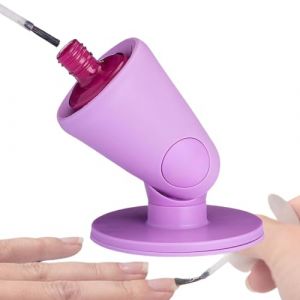Support de vernis à ongles – Design antidérapant | Support de vernis à ongles en silicone épais | Support de vernis à ongles pour débutants et artistes d'ongles (kafen, neuf)