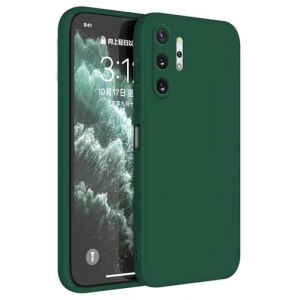 Topme Coque pour Samsung Galaxy Note10+ / Samsung Note 10 Plus (6.8" inches) Etui Housse, Protecteur de Peau en Silicone TPU - Vert fonc&eacute; (topme, neuf)