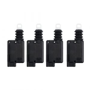 (Lot de 4) Moteur de Centralisation de Porte ou Coffre compatible pour DUSTER LOGAN LODGY SANDERO MOVANO R19 2 R21 R25 CLIO ESPACE KANGOO MASTER 2 MEGANE I SCENIC TRAFIC TWINGO - 6025001797 7701039565 (Odocar, neuf)