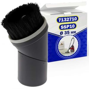 MONTERAL Ronde Brosse Aspirateur &Oslash;35 mm avec Le Code Original 7132710 SSP10 pour Miele - Garantie de 10 Ans (MONTERAL, neuf)