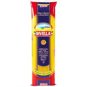 Divella Spaghetti Pasta #8, 473,6 g (lot de 20) &ndash; P&acirc;tes italiennes authentiques fabriqu&eacute;es avec de la semoule de bl&eacute; dur, texture parfaite &laquo; Al Dente &raquo; pour chaque plat (Italiaen Gourmet UK Ltd, neuf)