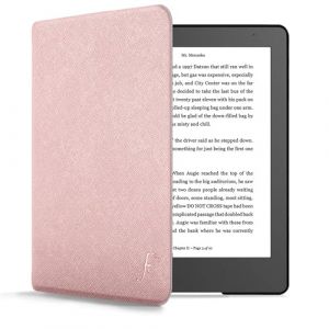 Forefront Cases &Eacute;tui pour Kobo Aura Edition 2 (Mod&egrave;le: N236-2016) - Mince et L&eacute;ger, Fonction Automatique Veille/R&eacute;veil Intelligente &Eacute;tui, Coque de Protection pour Kobo Aura Edition 2 - Or Rose (Forefront Cases, neuf)