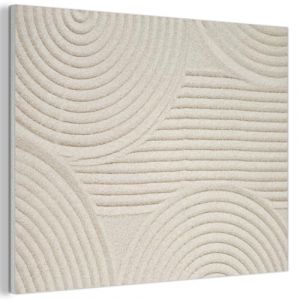 MuchoWow© Panneau Mural 100x70 cm decoratif Acoustique Wall Panel Feutre Plaque Tableau Panneaux Acoustiques Muraux Interieur Motif - Abstrait - Blanc (MuchoWow GmbH, neuf)