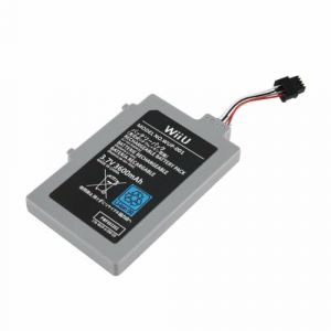 Link-e : Batterie Rechargeable de Remplacement 3.7V 3600mAh Compatible avec Manette de Jeu Gamepad sur Console Nintendo Wii-U (em-store, neuf)