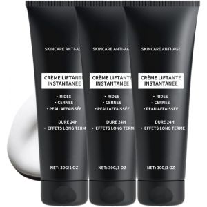 Creme Lifting immediat Visage, Anti Rides Puissant Immediat,Combleur De Rides Immediat,Lifting Cor&eacute;en,Lissage Des Rid&eacute;s Et Ridules Du Visage Et Du CoU (3PCS) (ShiJianShangNan, neuf)