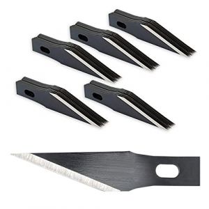 EHDIS 50 pcs Lame Scalpel de Rechange, Lame de Antirouille, pour Cutter de Précision, Scalpel Chirurgical, Scalpel Modelisme, #11 (Ehdis Company, neuf)