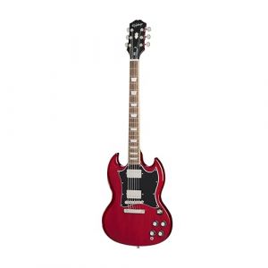 Epiphone SG Standard Cherry - Mod&egrave;le &agrave; Double Pan Coup&eacute; (MUSIC STORE Professional, neuf)