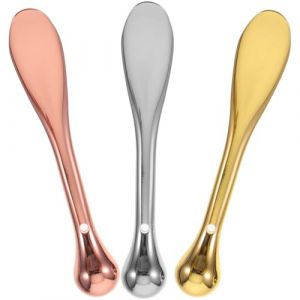 CALLARON 3pièces Cuillère Pour Crème Contour Des Yeux Appareil De Massage Pour Crème Contour Des Yeux Bâtonnet Pour Des (Raindrops On Roof, neuf)