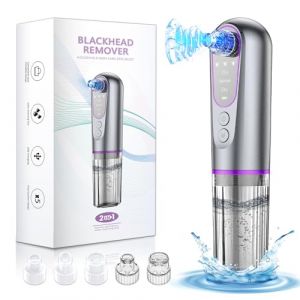 Aspirateur Point Noir, Euakee Extracteur de Comédon Electrique, Nettoyant de Pores Professionnel, Extracteur de Points Noirs Tire Comedons Nettoyant de Pores Soin Visage Femme Blackhead Removal (Vaaaipokin, neuf)