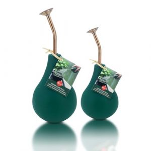 M.S.N Pulv&eacute;risateur &agrave; bille pour arroser vos plantes - Vaporisateur &agrave; main douce en cuivre pour cr&eacute;er une brume d'eau et pulv&eacute;riser vos fleurs - 240 ml + 500 ml - Vert fonc&eacute; (M.S.N, neuf)