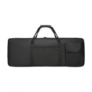 Fenteer Étui pour Piano électrique 61 Touches, Sac de Transport pour Clavier, avec Poche, Sac à Dos Rembourré Portable, Sac à Main pour Voyage et école, M (fenteer, neuf)