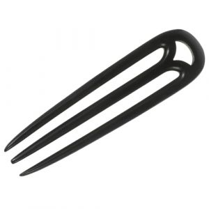 OSALADI B&acirc;tonnet &agrave; Cheveux en Bois Chinois, Fourchette &agrave; Trois Dents, &Eacute;pingle Coiffante R&eacute;tro pour Femmes, pour Soir&eacute;es et Sorties D&eacute;contract&eacute;es (Original MJW, neuf)