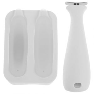 Gatuida 1 rouleau de massage glacé en silicone bâtonnet de massage rafraîchissant pour le visage avec moule à glace - Appareil de soin du visage - Bâtonnet pour masser les muscles des yeux (Brandon Zou, neuf)