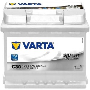 Varta Silver Dynamic C30 (554 400 053) Batterie de droite 54 Ah (RDLB, neuf)