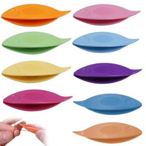 Zwenjuan Navettes en Plastique,9 pi&egrave;ces Kit de Navette de frivolit&eacute; Aiguilles &agrave; Tricoter Frivolit&eacute; Navettes,Accessoires d'Artisanat pour la Cr&eacute;ation de Dentelle &agrave; la Main (Zwenjuan, neuf)