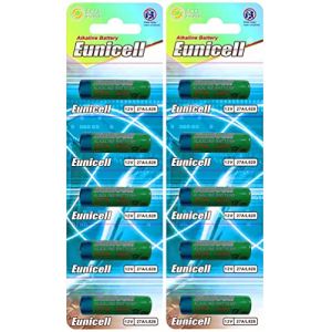 Lot de 10 Piles alcalines Eunicell 27A, MN27, A27, v27ga, L828, GP27 A 12V, Haute capacit&eacute; de Tension, Longue dur&eacute;e de Vie, id&eacute;ales pour Divers appareils &eacute;lectroniques (t&eacute;l&eacute;commandes, alarmes (ENERGY 01, neuf)