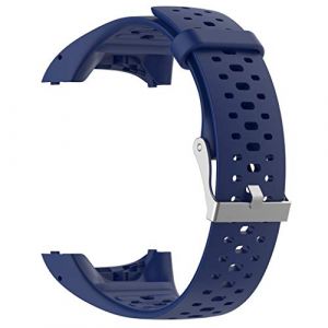 Bracelet Compatible pour Polar M400 M430, Silicone Souple Sport R&eacute;glable Trou Respirant Montre Remplacement Bande, JSxhisxnuid Montre Accessories, pour Polar M400 M430 (Bleu) (colorful_JYC, neuf)