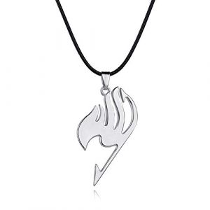 REOZIGN Collier Pendentif Fairy Tail D'animation Japonaise, Cadeau De Cosplay Pour Hommes Et Femmes, Bijoux, Accessoire, Accessoires Fairy Tail (A1343) (wanshikele, neuf)