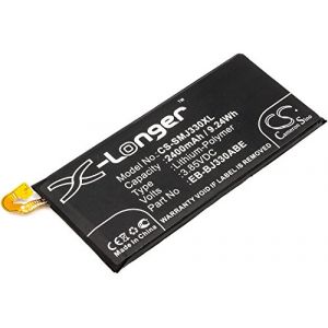 TECHTEK Batterie 2400mAh Compatible avec [Samsung] Galaxy J3 2017, Galaxy J3 2017 TD-LTE, SM-J3300, SM-J330F/DS, SM-J330FN, SM-J330G, SM-J330G/DS, SM-J330L remplace EB-BJ330ABE FBA (Techtek gmbh, neuf)
