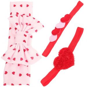 Healvian 3 Pièces Bandeau Cheveux Bandes Bébé Cheveux Accessoires Bébé Bandeaux Bébé Cheveux Accessoire Bébé Coiffure Bandeau Pour Enfant Nouveau-Né Bandeau Bébé Fille Bandeau Mignon (Le Sengyu, neuf)