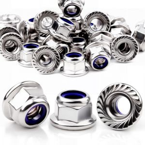 Mbsomnus 30 Pi&egrave;ces Ecrou M6 Inox DIN 6926 Inox &Agrave; Embase Crant&eacute;e M6 &Oslash;12,95 mm A2 304 &Eacute;crou Autobloquant M5/M6/M8/M10 (CZDZ, neuf)