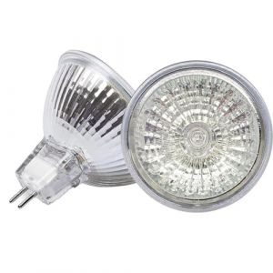 UGEFKMQ 1PCS Ampoule Spot MR16 12V / 24V / 220V 10W 20W 35W 50W GU5.3 Ampoules halog&egrave;nes blanc chaud pour &eacute;clairage sur rail, encastr&eacute;, lumi&egrave;res de paysage 12V-10W (lsss, neuf)