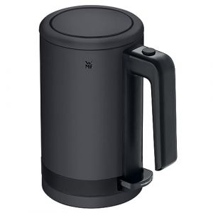 WMF K&uuml;chenminis Mini bouilloire de voyage en acier inoxydable 0,8 l Bouilloire &eacute;lectrique avec filtre anti-calcaire 1800 W Petite bouilloire &agrave; th&eacute; en acier inoxydable Noir (Nimus. FR, neuf)