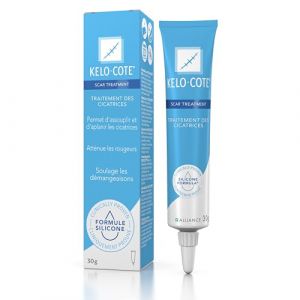 KELO-COTE - Tube 30g - Gel Pour Traitement Des Cicatrices - Formule Silicone - Atténue Rougeurs & Démangeaisons - Résiste À L’Eau - Transparent - Cliniquement Prouvé (EasyPara, neuf)