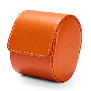Oirlv Luxe PU Cuir Etui Montre,Boite a Montre Homme,Rangement Pour Coffret Cadeau No&euml;l Anniversaire Boite Montre(Orange) (OIRLV, neuf)
