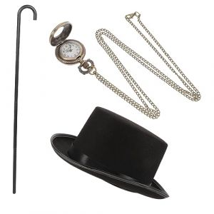 FOMIYES Kit De D&eacute;tective Avec Outils R&eacute;alistes Chapeau De D&eacute;tective Et Accessoires Pour Jeu De R&ocirc;le Pour Cosplay Et F&ecirc;tes (Family&Personal, neuf)