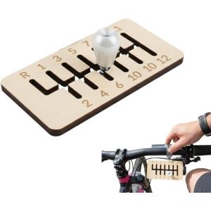 Jouet De Changement De Vitesse Pour V&eacute;lo, Faux Levier De Vitesse Amusant &Agrave; Fixer Sur Le Guidon Avec Chiffres R-12, Levier De Vitesse D'entra&icirc;nement Avec Poign&eacute;e Lisse, Accessoire De V&eacute;lo,1Pcs (Lzonge, neuf)