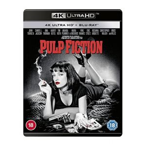 Pulp Fiction 4K UHD [Blu-ray] [Region A & B & C] (RAREWAVES-FR, neuf)