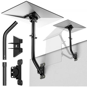 WTPGTI Starlink Gen 3 Mount 360&deg;, Allongement R&eacute;glable Starlink kit de Montage Compatible avec Parabole Standard V3 Starlink, Support Mural/Support de Toit pour kit Internet Starlink Satellite (WTPGTI, neuf)