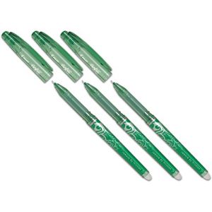 Pilot Frixion Point Stylo à bille à pointe fine, vert, 3 Stifte (allpremio, neuf)