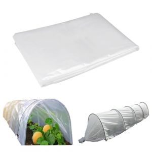 Bache pour Serre 3x2M Bache Plastique Transparente, Imperm&eacute;able Film Poly&eacute;thyl&egrave;ne R&eacute;sistant &agrave; la D&eacute;chirure, R&eacute;utilisable Film de Serre Tunnel pour Couvrir Les Jardin, L&eacute;gumes und Tomate (dejianzhuangshi, neuf)