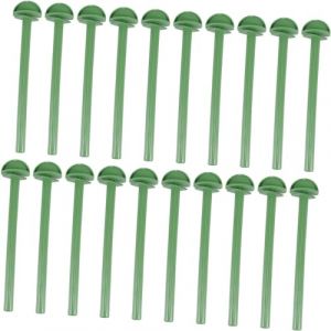 Lot de 20 poteau debout pour oiseaux en plastique perchoir pour le repos du perroquet perroquet perroquet pour les oiseaux oiseaux robe stand cage d'oiseaux (plastique) (Zhenhua Zhang, neuf)