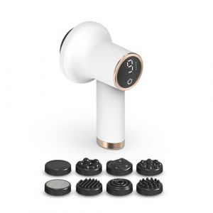 Electrique Masseur Anti Cellulite, Appareil Anti Cellulite Portabilit&eacute; Massager avec 8 T&ecirc;tes de Massage, Raffermit et Sculpte, Soulage les Tensions Musculaires de Taille Abdomen Fesses et Jambes (ysislybin, neuf)