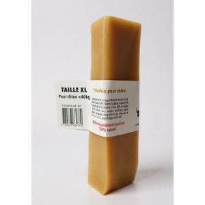 Fromage de yak XL 150g-200g pour chien de 20kg &agrave; 40kg &ndash; friandise 100% naturelle &agrave; m&acirc;cher &ndash; fabriqu&eacute; au n&eacute;pal &ndash; riche en prot&eacute;ines &ndash; hygi&egrave;ne bucco-dentaire &ndash; longue dur&eacute;e &ndash; france croquettes (France croquettes, neuf)