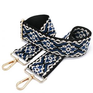 Sangle Sac Bandouliere, Bandoulière pour Sac à Main Sangle De Rechange réglable Femmes Bricolage Remplacement A01 5cm Gold (Kocris Casa EU, neuf)