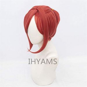 Perruques de Cosplay Hanako-kun liées aux toilettes Anime Mitsuba style cheveux synthétiques résistants à la chaleur Orange pour la fête d'halloween + casquette de perruque chine Mitsuba (good stuff A, neuf)