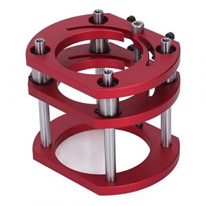 Ascenseur de Routeur pour Moteurs de 64 à 66 Mm de Diamètre, Base de Levage de Plaque D'insertion de Table de Routeur à Bois, Système de Levage de Routeur Lift 51 Mm Outils de Bricolage pour la (hightseck, neuf)
