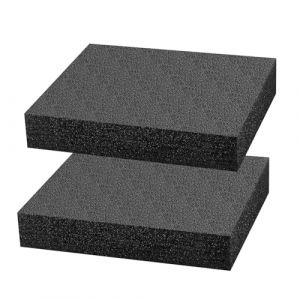 2 pi&egrave;ces Mousse Pr&eacute;d&eacute;coup&eacute;e,Plaque de Mousse,Rembourrage en Mousse pour rembourrage Mousse Expans&eacute;e pour Protection Projets Cr&eacute;atifs,300 x250x60 mm (QoTang, neuf)