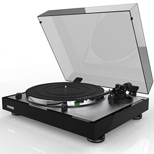 Thorens TD 402 DD Tourne-Disque Noir Brillant (SonoVente, neuf)