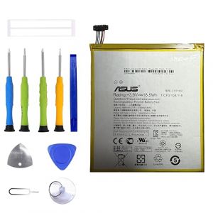 ERYNK C11P1502 Batterie de rechange pour Asus ZenPad 10, Z300C, P023, ZenPad 10.1 C11P1502 (1ICP3/108/118) avec jeu d'outils (ERYNK-Battery, neuf)