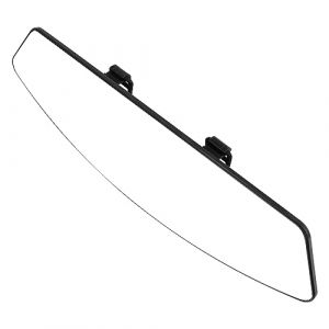 R&eacute;troviseur Int&eacute;rieur Conduite Accompagn&eacute;e Universel pour Voiture Miroir Anti-&eacute;blouissement Clip Panoramique pour V&eacute;hicule (Miroir Blanc, Secteur avec Boucle) (BININBOX-FR, neuf)