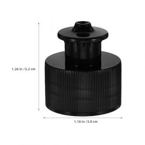 iplusmile 100pi&egrave;ces Bouchons Plastique pour Loisirs Cr&eacute;atifs Couvercles de Bouteilles &Eacute;tanches de Rechange Capsules de Bouteilles Bouchons &agrave; Pousser-tirer pour Eau de Sport R&eacute;cipients (Cosy & U, neuf)